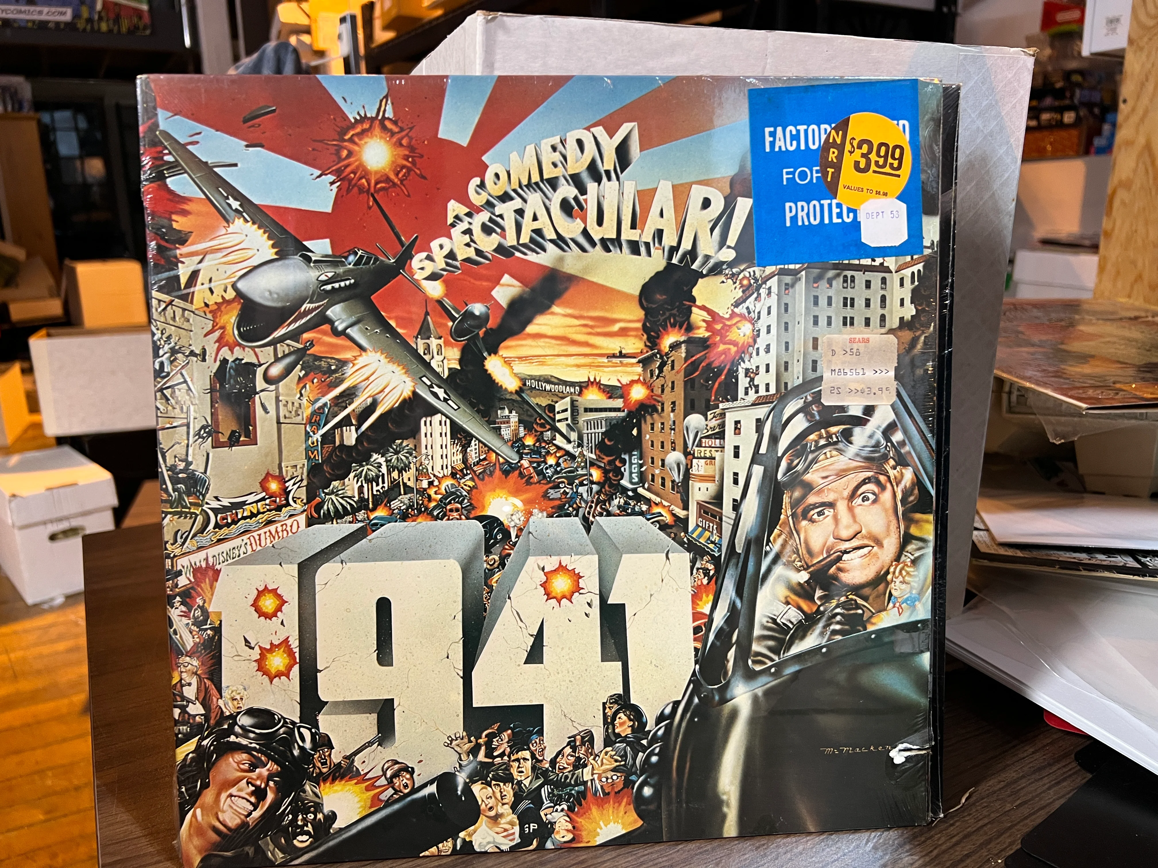 1941 (Spielberg / Belushi)  :  Original Soundtrack OST LP : Sealed / Cutout