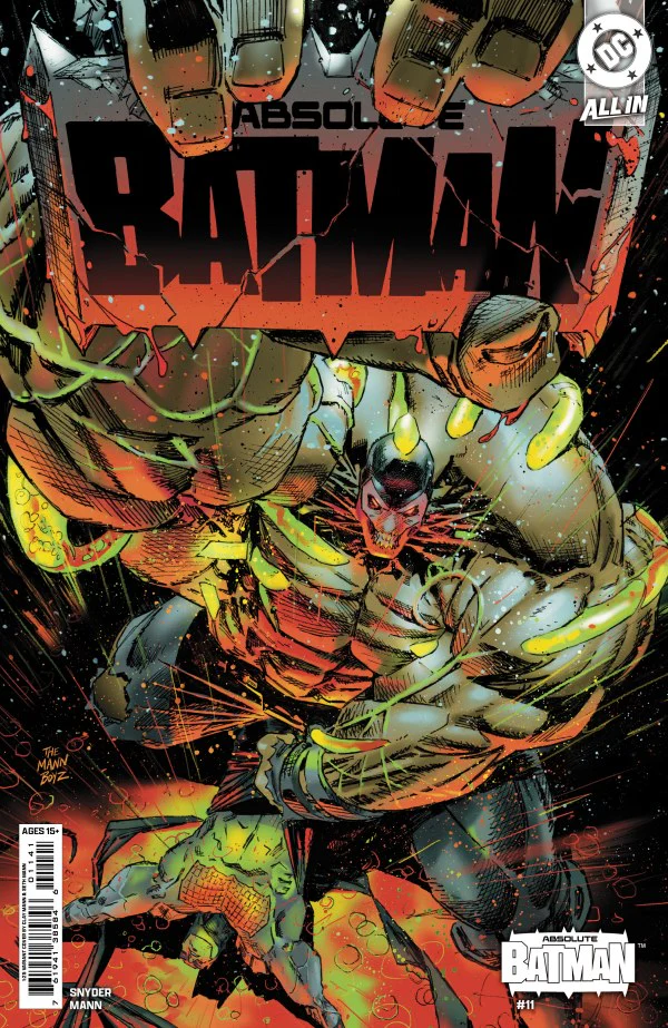 ABSOLUTE BATMAN #11 CVR D INC 1:25 CLAY MANN & SETH MANN CARD STOCK VAR