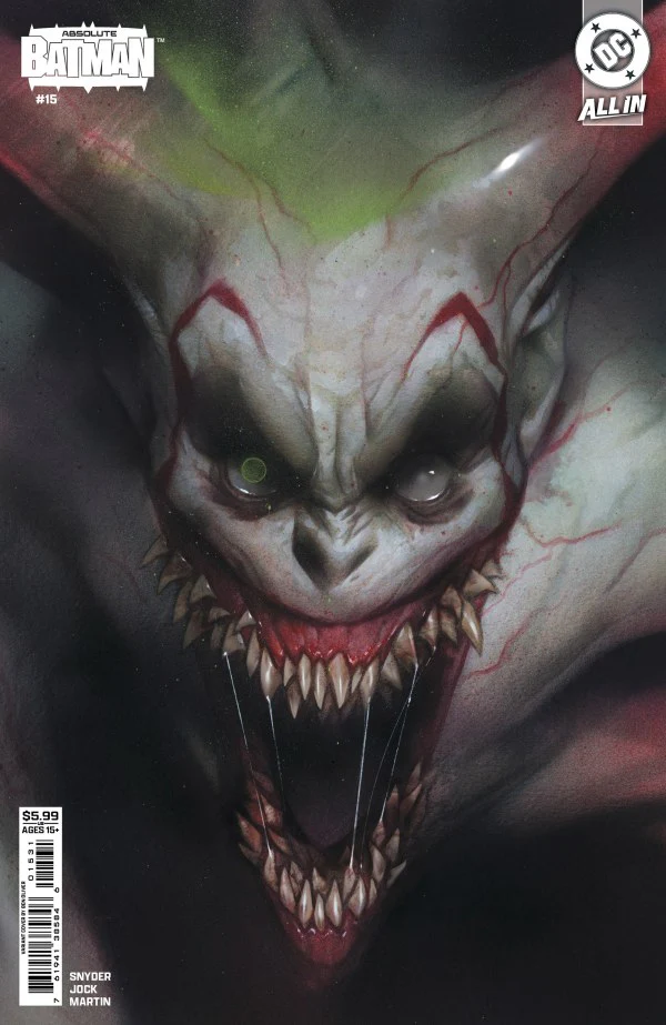 ABSOLUTE BATMAN #15 CVR C BEN OLIVER CARD STOCK VAR