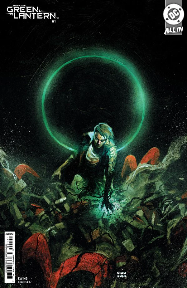 ABSOLUTE GREEN LANTERN #1 CVR I INC 1:25 MARTIN SIMMONDS CARD STOCK VAR
