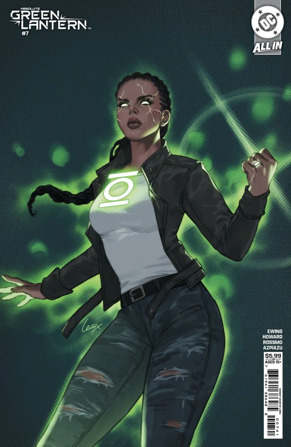 ABSOLUTE GREEN LANTERN #7 CVR C LESLEY LEIRIX LI CARD STOCK VAR