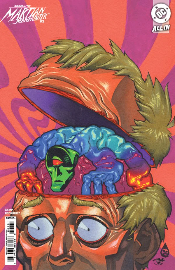 ABSOLUTE MARTIAN MANHUNTER #3 (OF 12) CVR E INC 1:50 SHAWN CRYSTAL CARD STOCK VAR