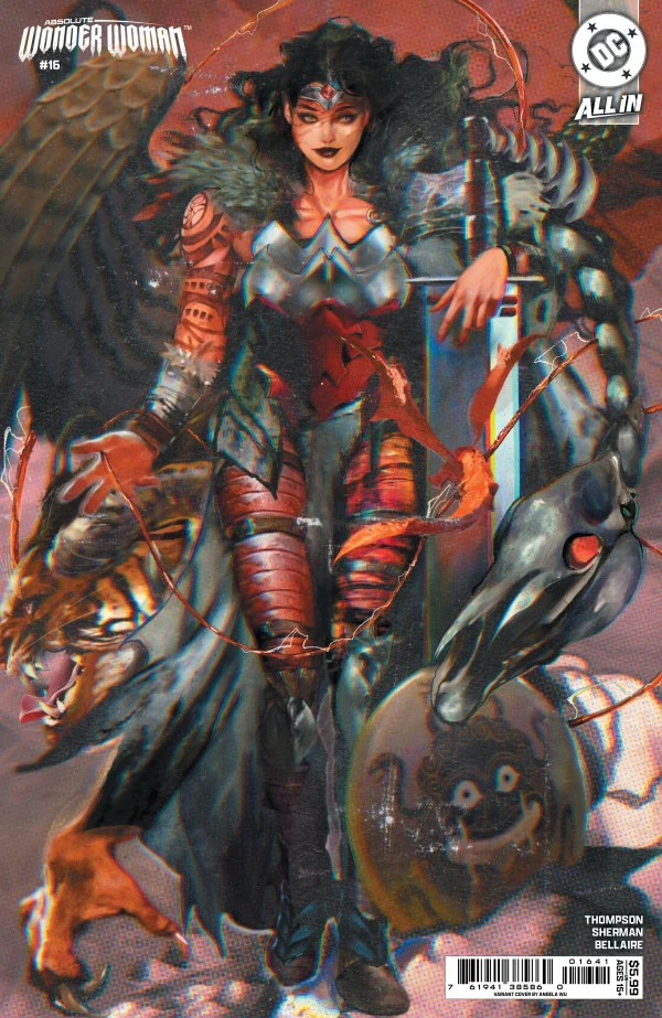ABSOLUTE WONDER WOMAN #16 CVR E ANGELA WU CARD STOCK VAR