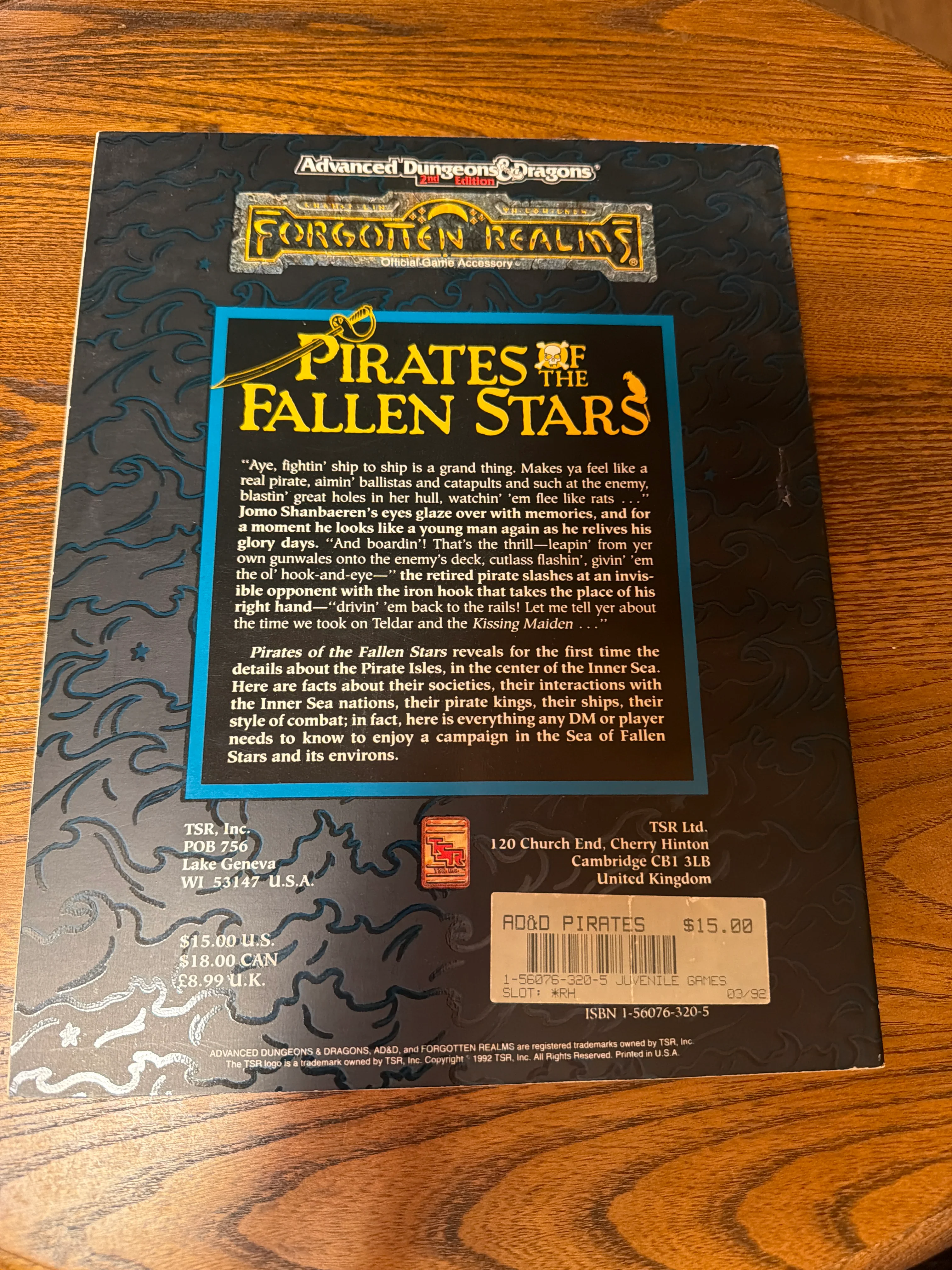 Advanced Dungeons & Dragons : Pirates of the Fallen Stars 9346 - Image 2