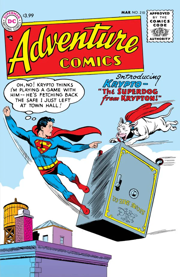 ADVENTURE COMICS #210 FACSIMILE EDITION (Bagged with Chance for Golden Ticket for Superman Movie…expired)
