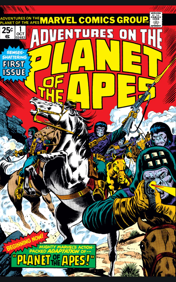 Adventures on the Planet of the Apes #1 (1975 Series)