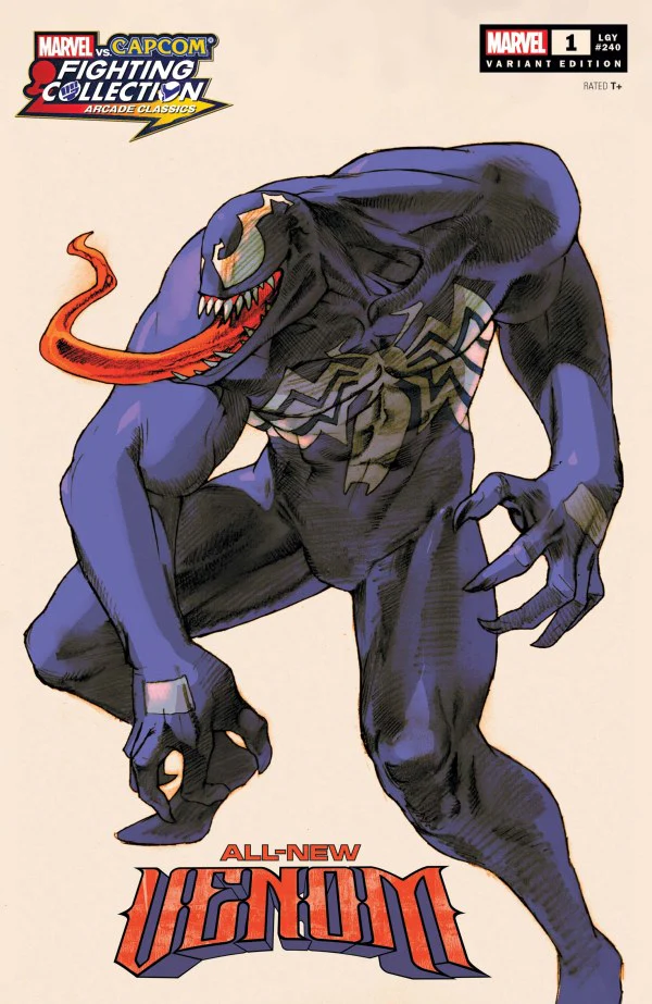ALL-NEW VENOM #1 BENGUS MARVEL VS CAPCOM VARIANT