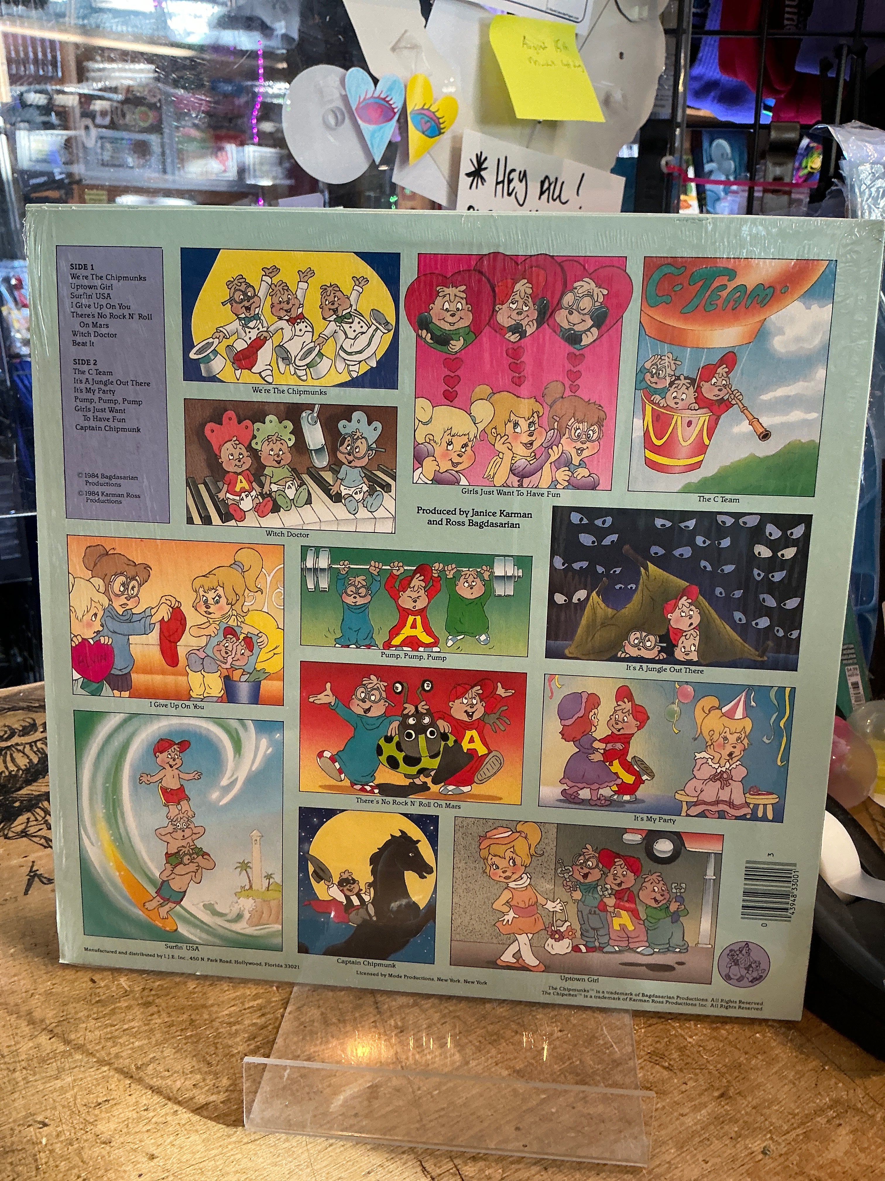 Alvin and the Chipmunks : Music From Our TV Shows LP - Image 2