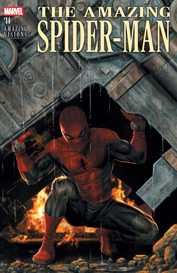 AMAZING SPIDER-MAN #14 (2025) LEE BERMEJO AMAZING VISIONS VARIANT