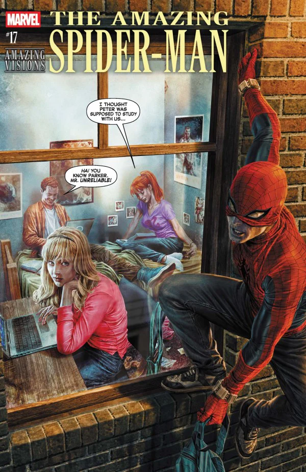 AMAZING SPIDER-MAN #17 (2025) LEE BERMEJO AMAZING VISIONS VARIANT
