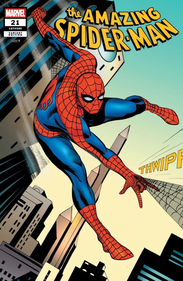 AMAZING SPIDER-MAN #21 (2026) STEVE RUDE VARIANT