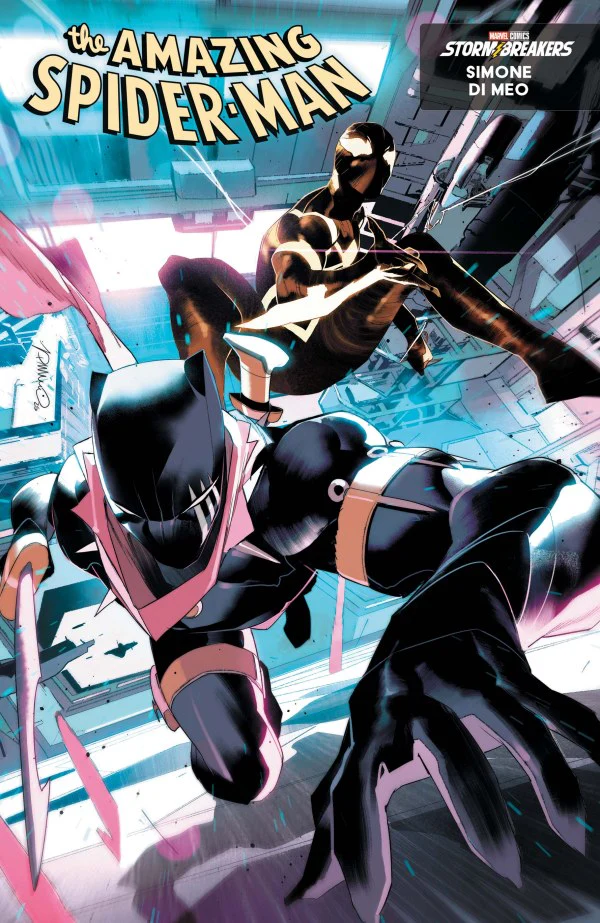 AMAZING SPIDER-MAN #22 (2026) SIMONE DI MEO BLACK PANTHER VARIANT