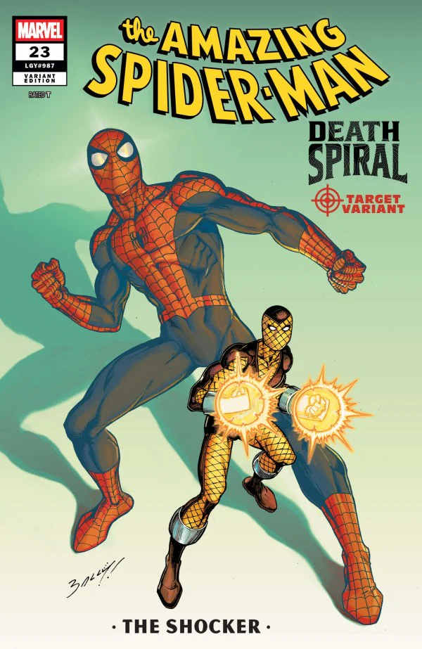 AMAZING SPIDER-MAN #23 (2026) MARK BAGLEY CLASSIFIED TARGET VARIANT [DS]