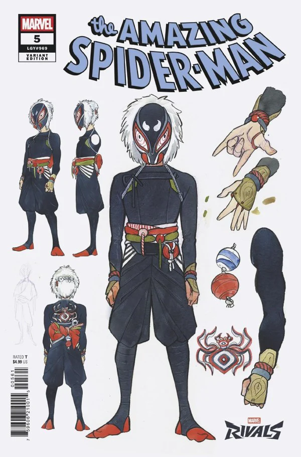 AMAZING SPIDER-MAN #5 (2025) PEACH MOMOKO MARVEL RIVALS VARIANT