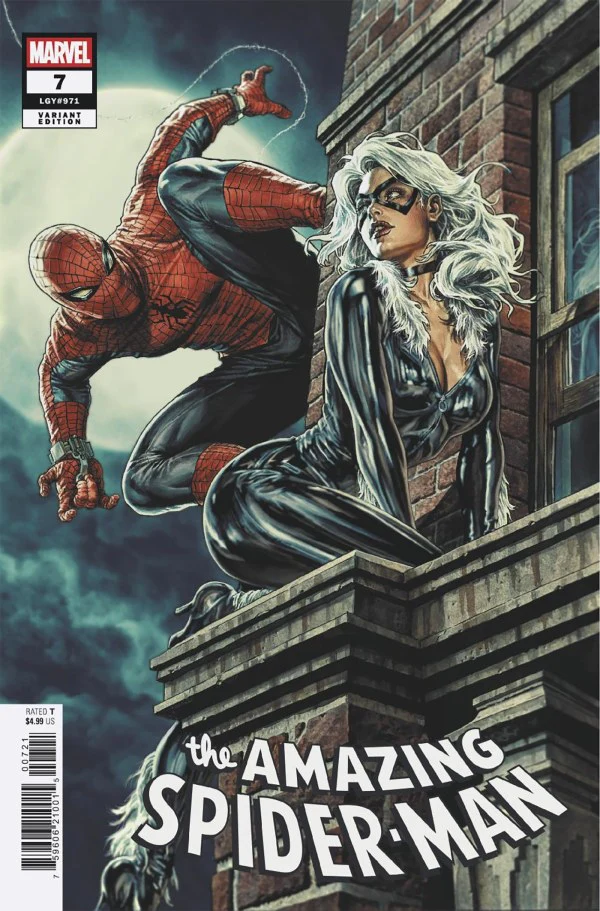 AMAZING SPIDER-MAN #7 (2025) LEE BERMEJO BLACK CAT VARIANT