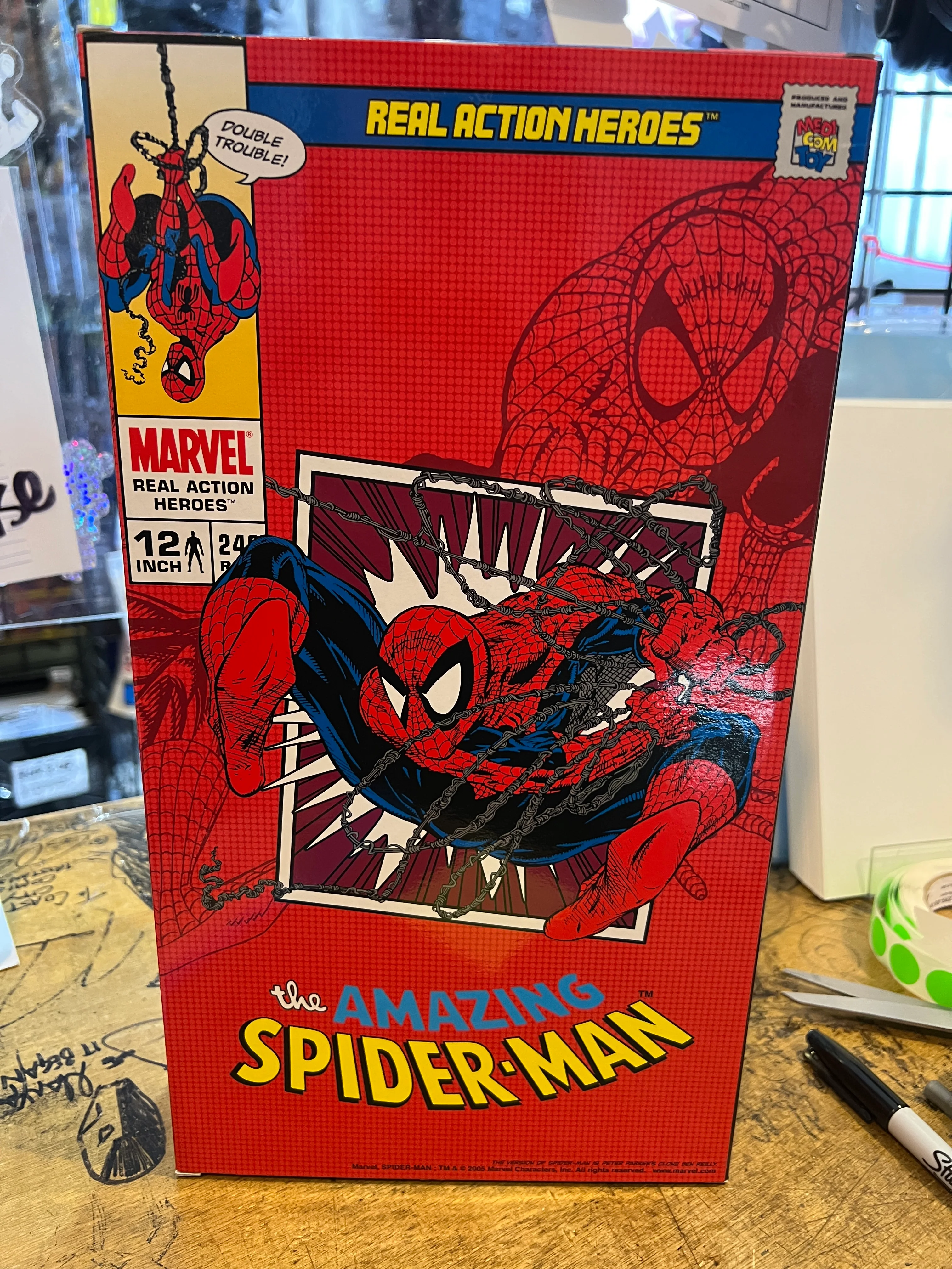 Amazing Spider-Man : Medicom RAH 246 Real Action Heroes MISB Ver Happiness Exclusive McFarlane Design - Image 2