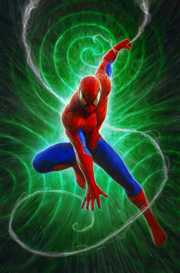 AMAZING SPIDER-MAN/VENOM: DEATH SPIRAL #1 DAVE RAPOZA SPIDER-MAN VIRGIN INC 1:25 VARIANT [DS]