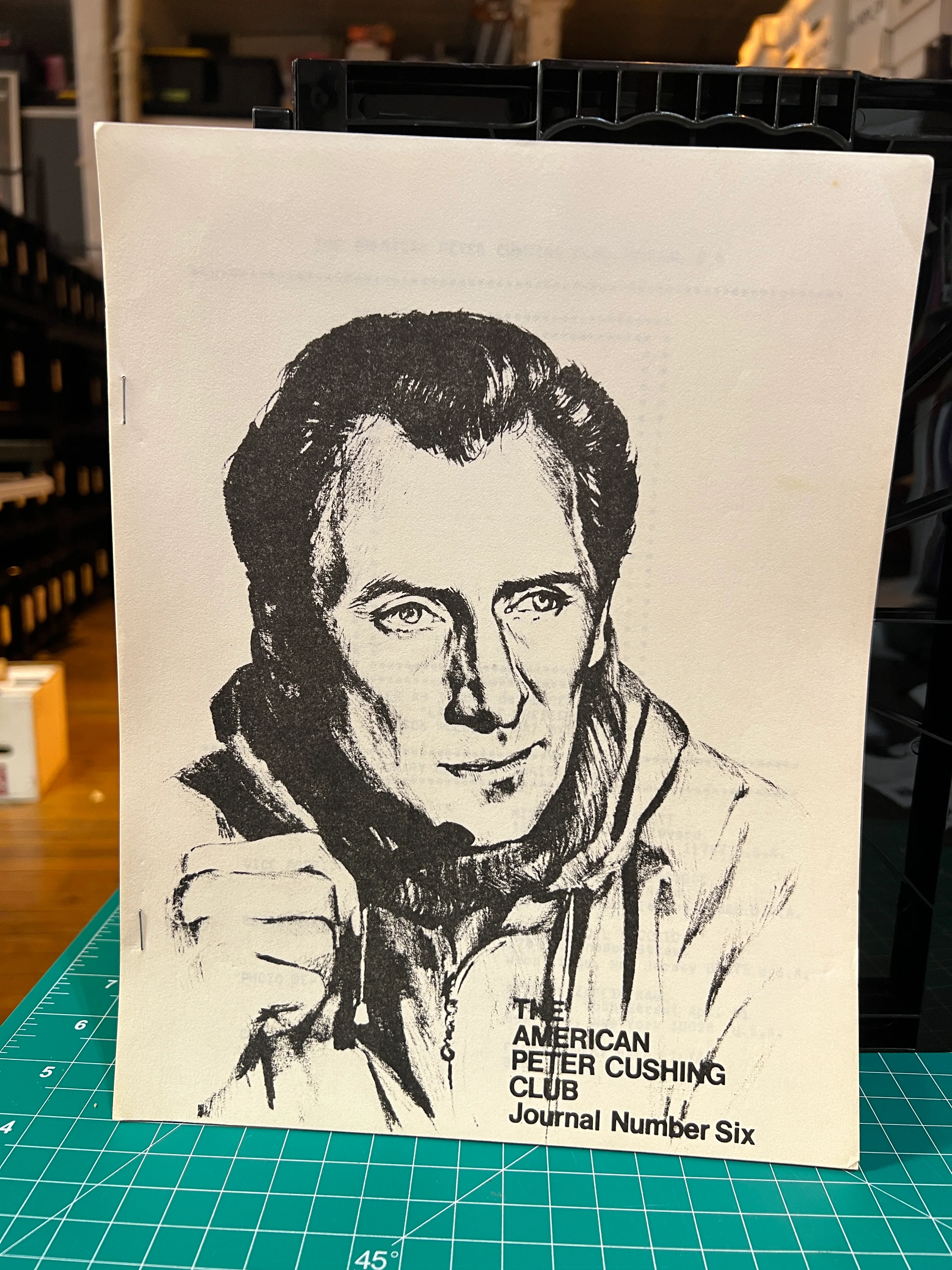 American Peter Cushing Club Magazine #6 (1973 Fanzine)