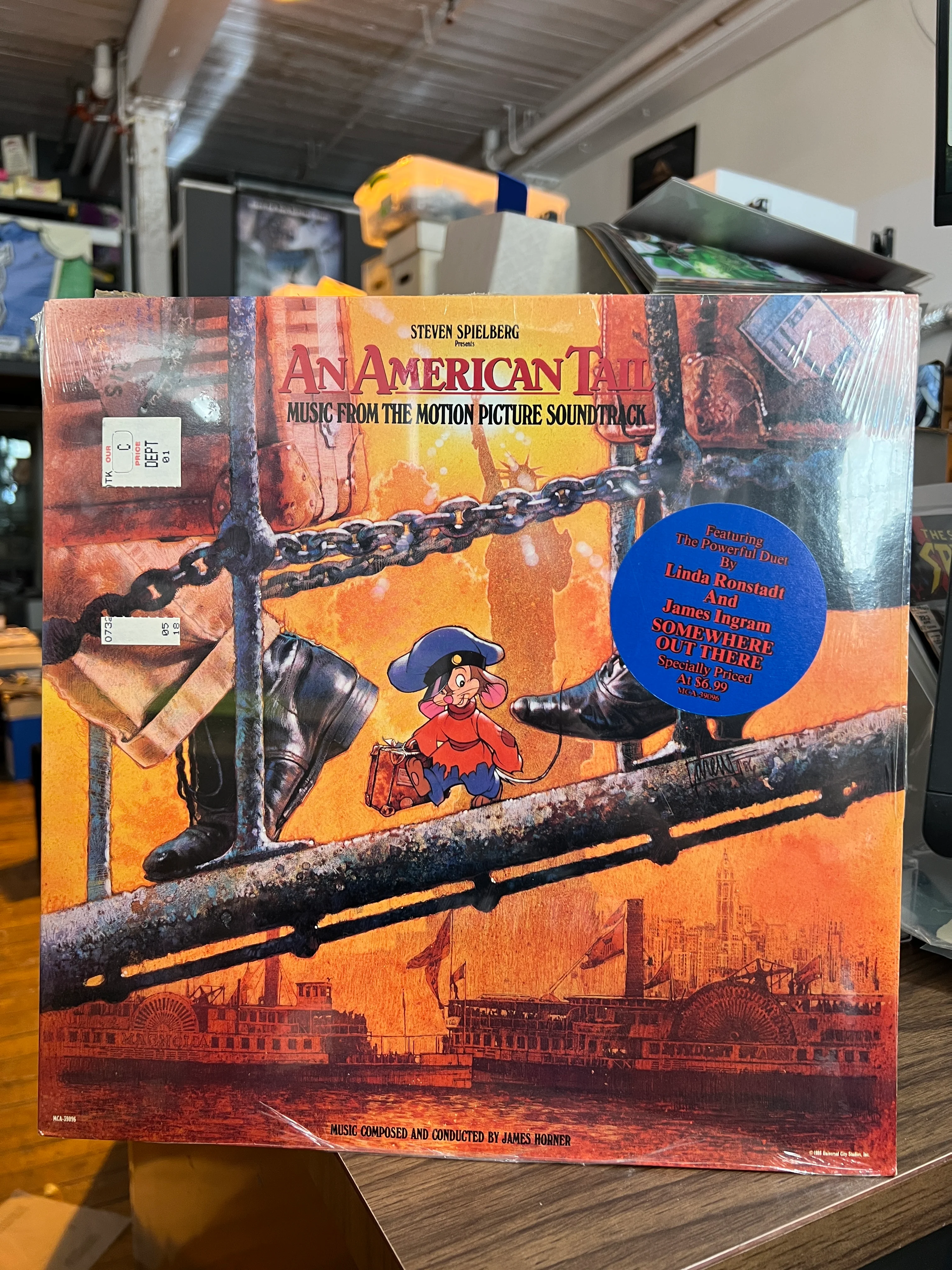 An American Tail : OST Soundtrack LP Sealed w/ Hype
