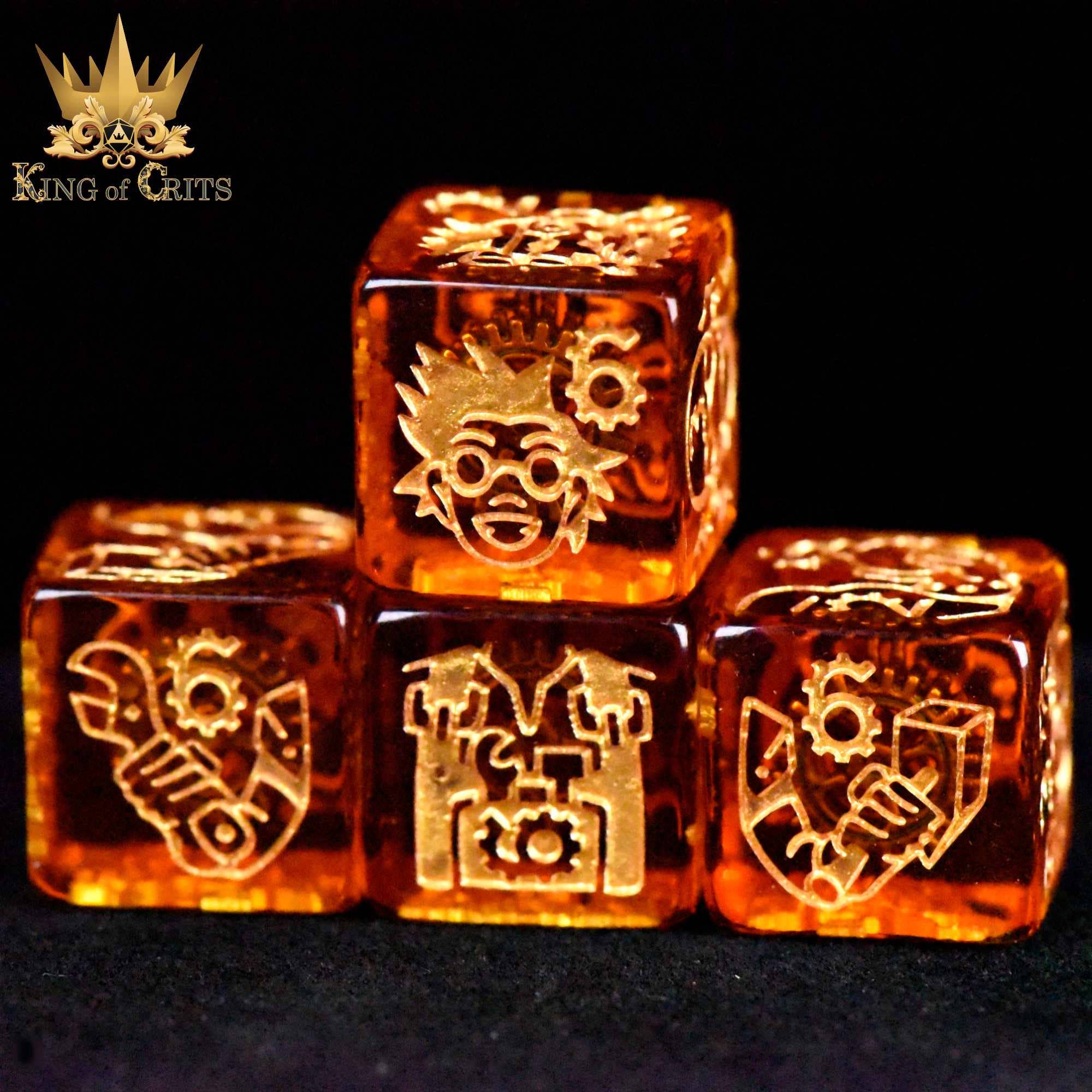 Ancient Artificer - 11 Dice Set - Image 11