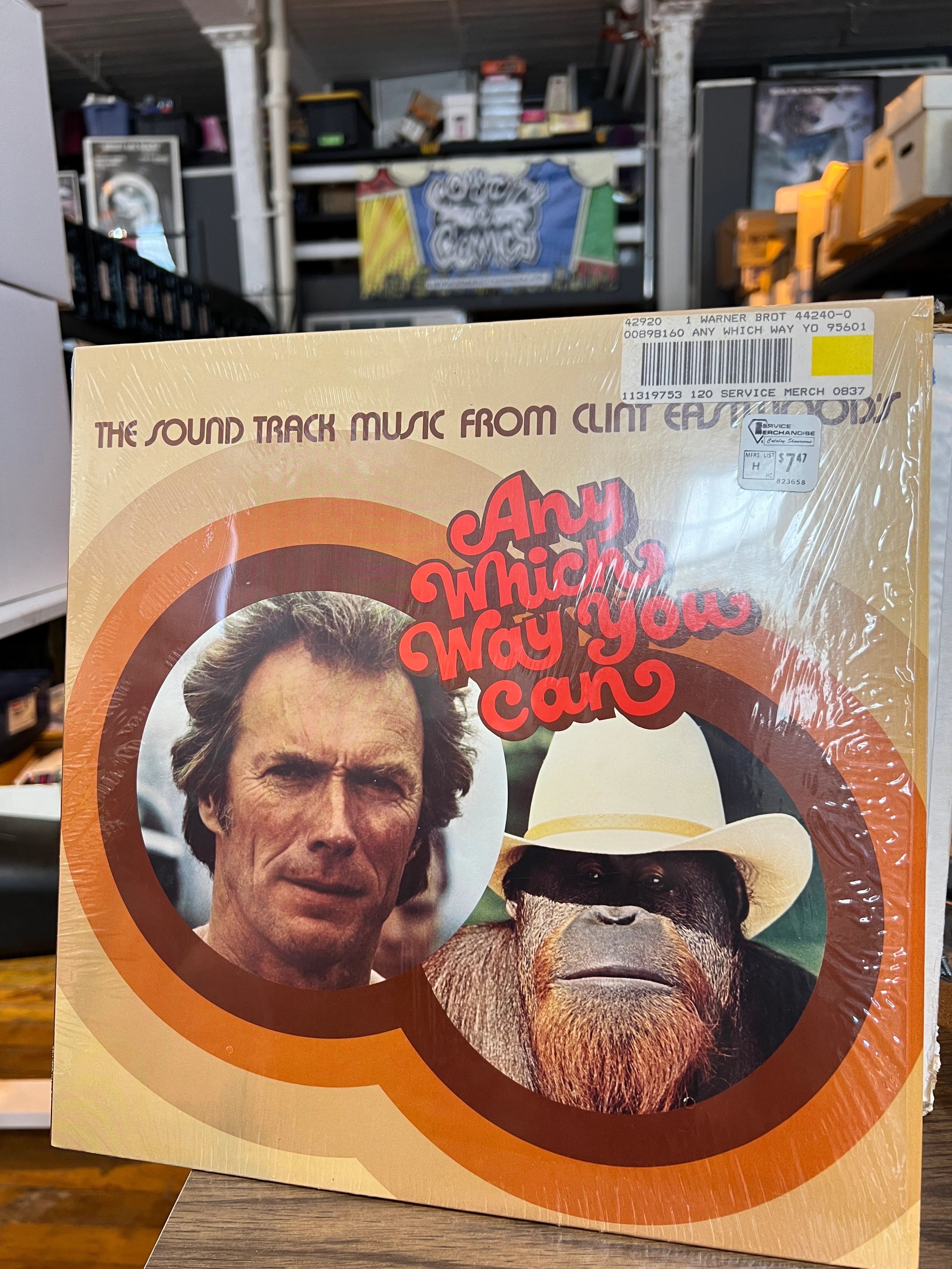 Any Which Way You Can : OST Soundtrack LP 1st Pressing