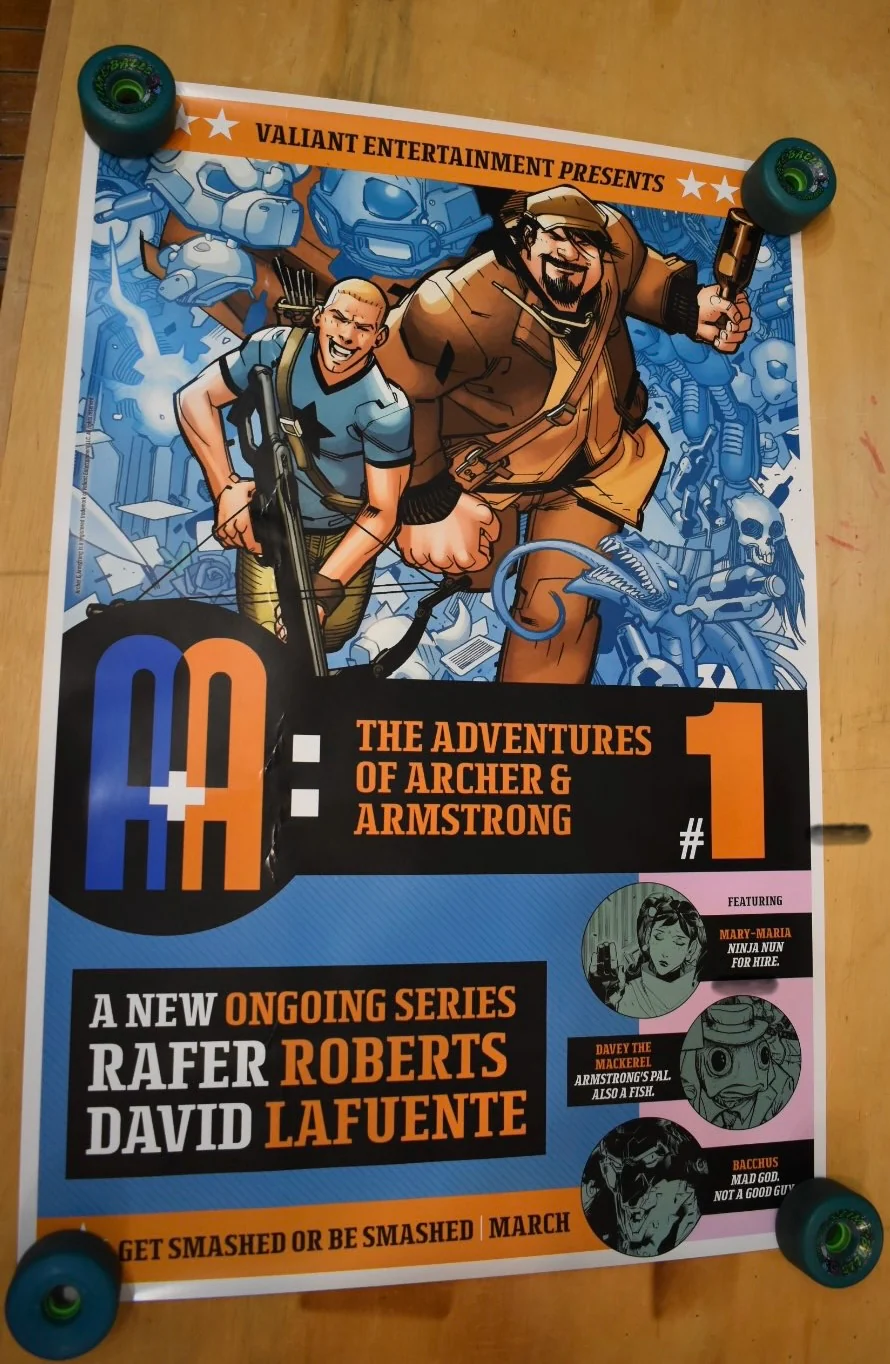 Archer & Armstrong : Rolled Poster Valiant