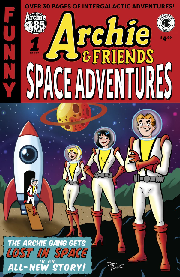 ARCHIE & FRIENDS #20 SPACE ADVENTURES CVR A DAN PARENT