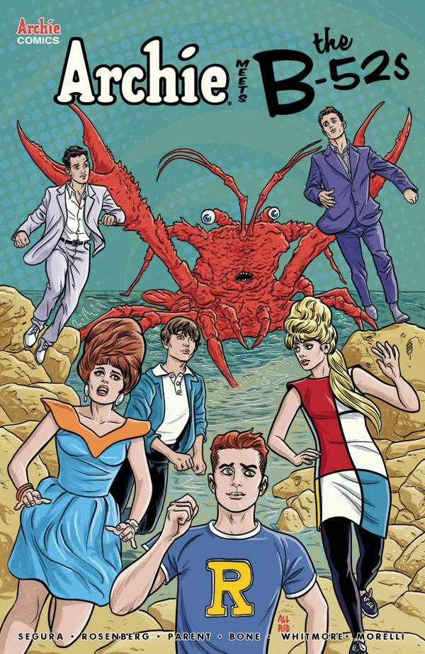 ARCHIE MEETS B-52S #1 CVR B ALLRED