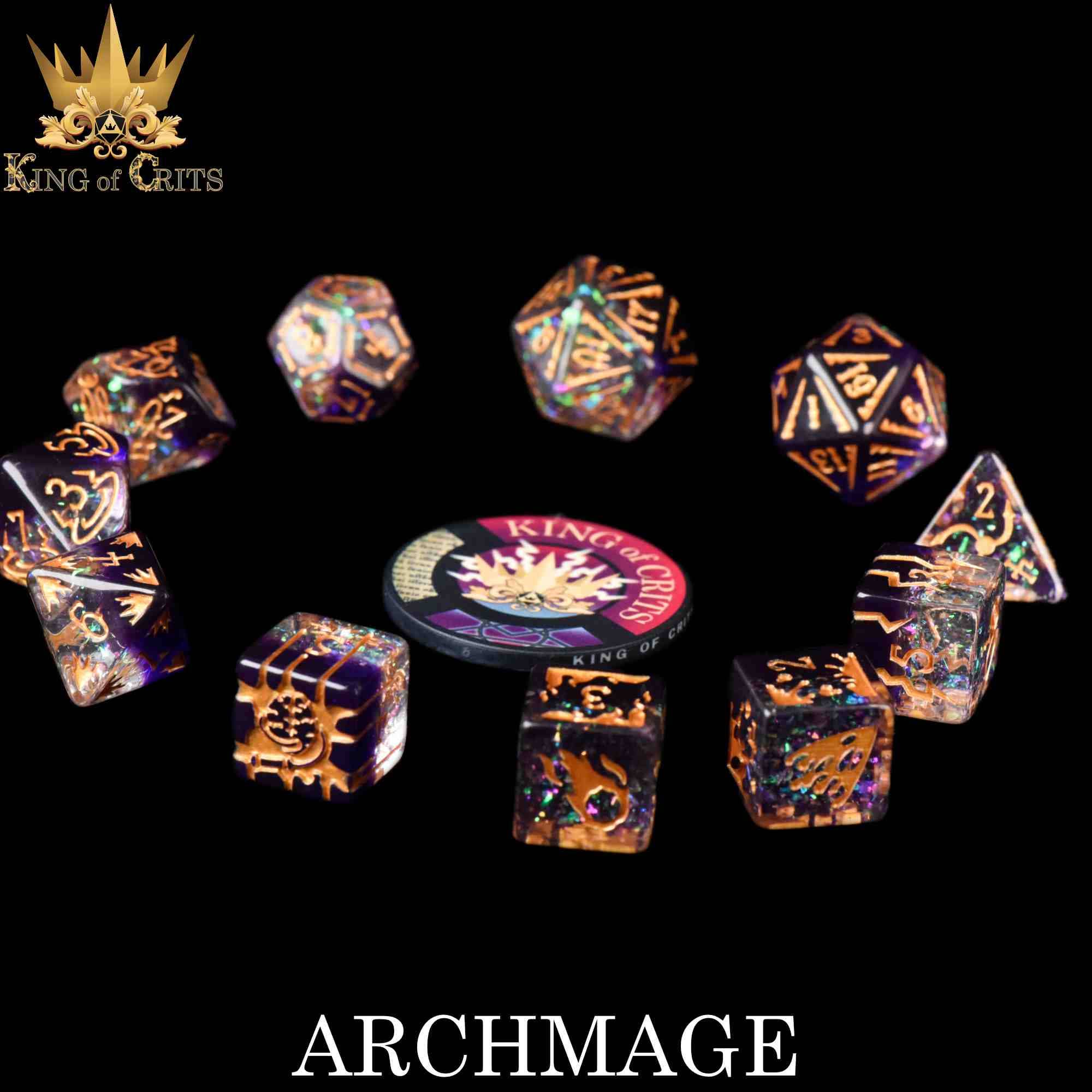 Archmage - 11 Dice Set - Image 3