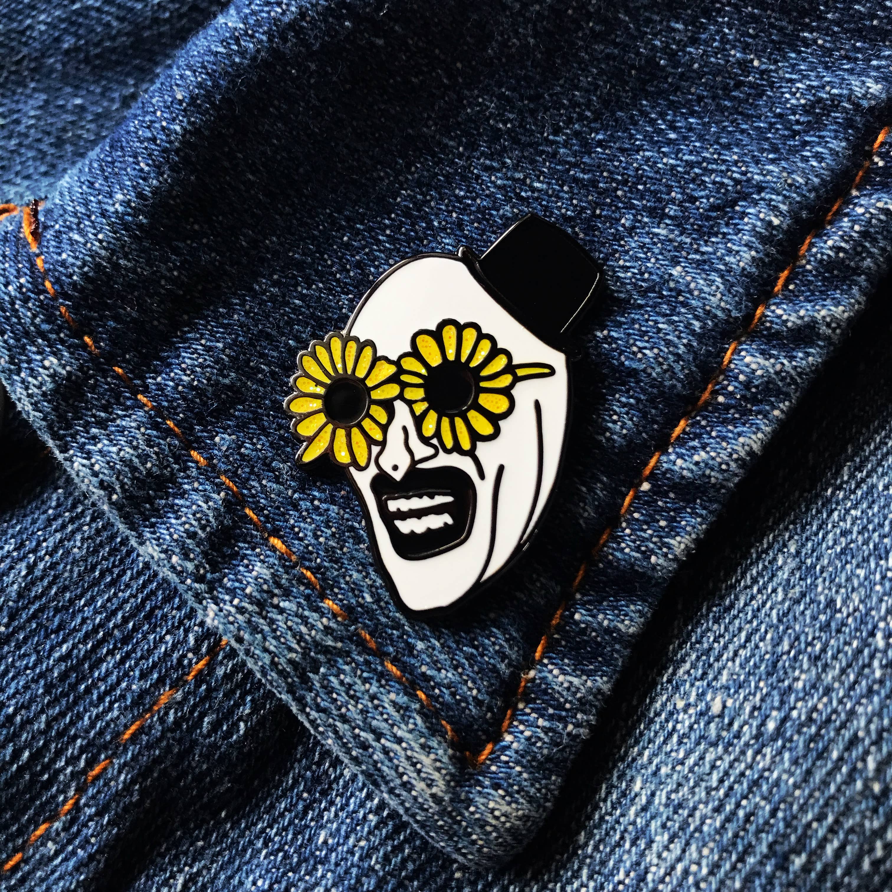 Art the Clown Enamel Pin - Image 2