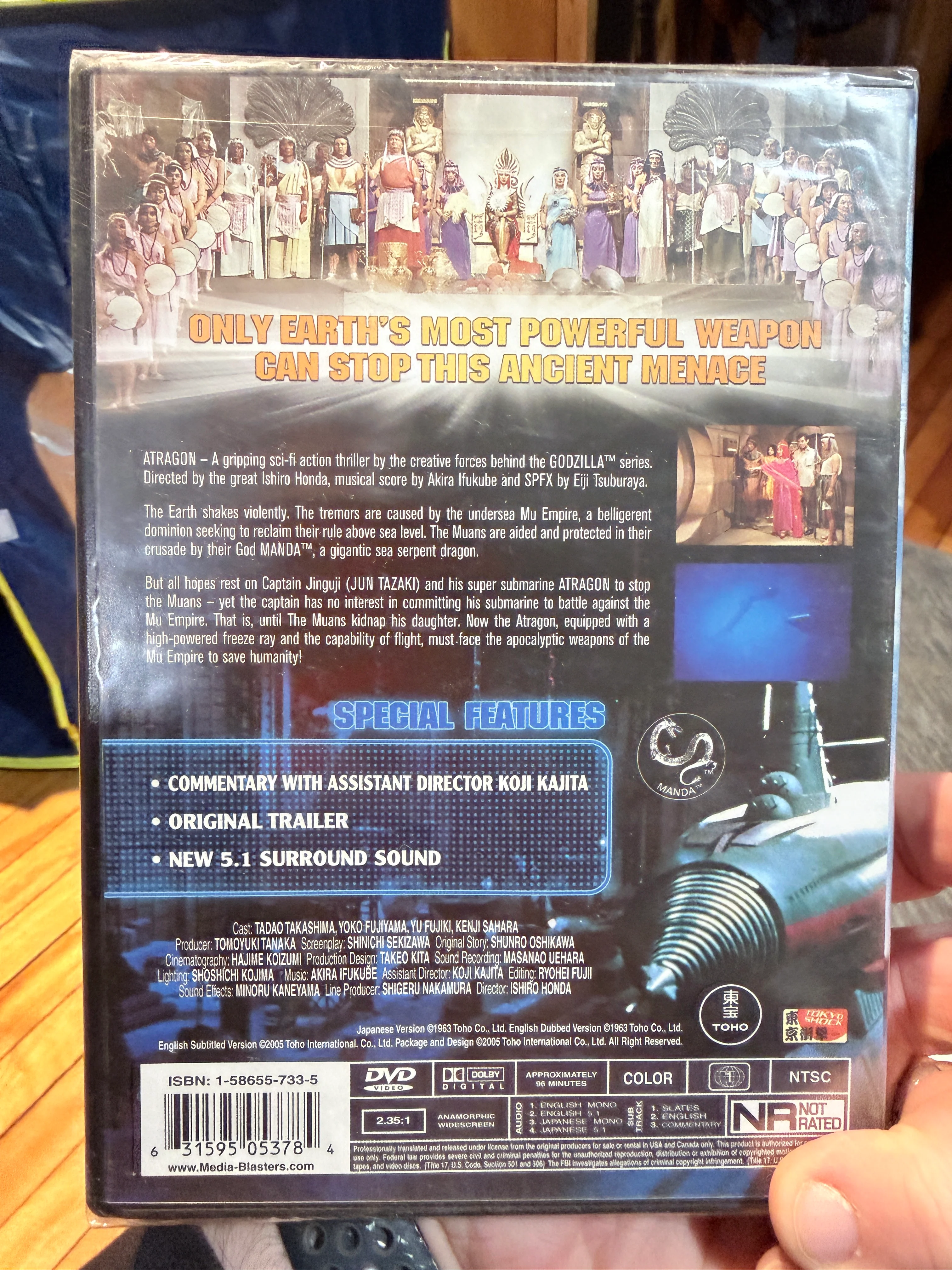 Atragon : Shaw Brothers Kaiju DVD (Sealed) - Image 2