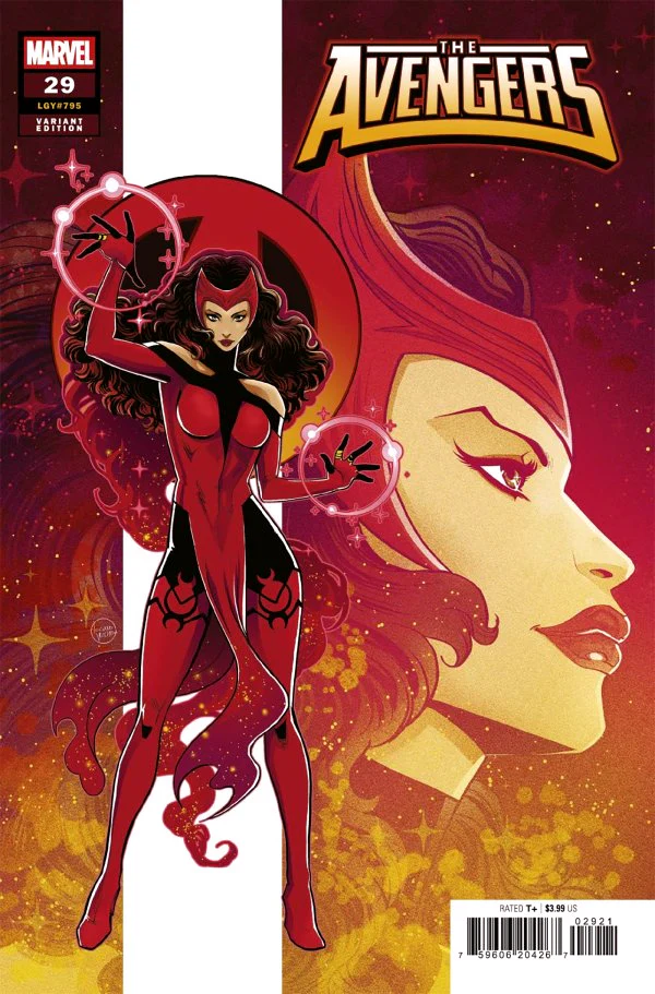 AVENGERS #29 (2025) LUCIANO VECCHIO SCARLET WITCH VARIANT