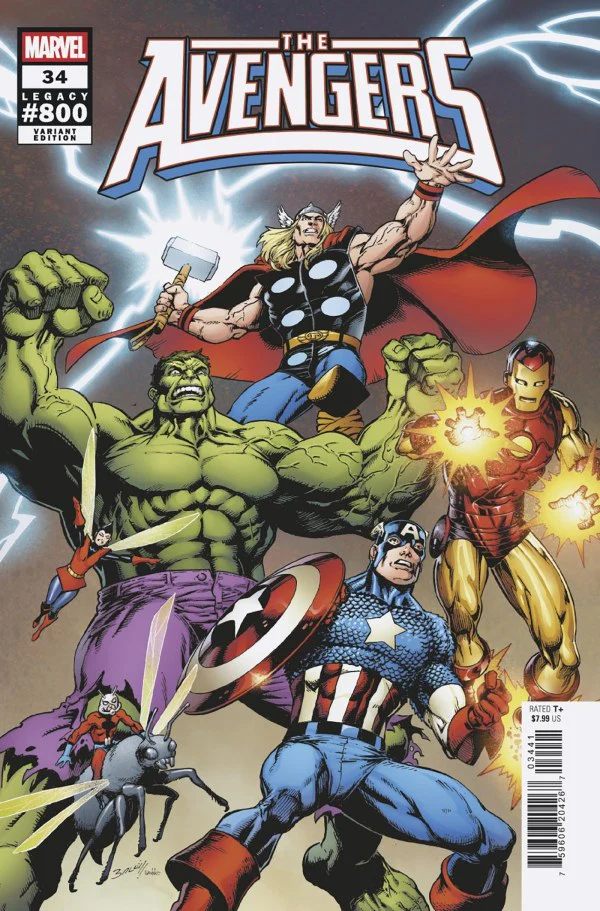 AVENGERS #34 (2026) MARK BAGLEY SPOILER VARIANT