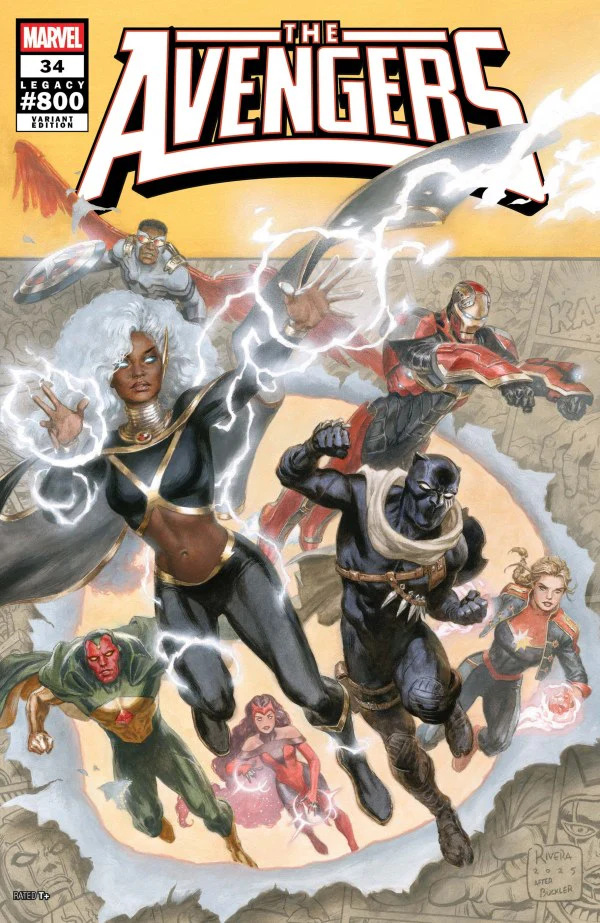 AVENGERS #34 (2026) PAOLO RIVERA HOMAGE VARIANT