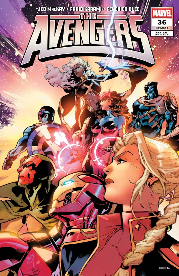 AVENGERS #36 (2026) C.F. VILLA FAREWELL VARIANT