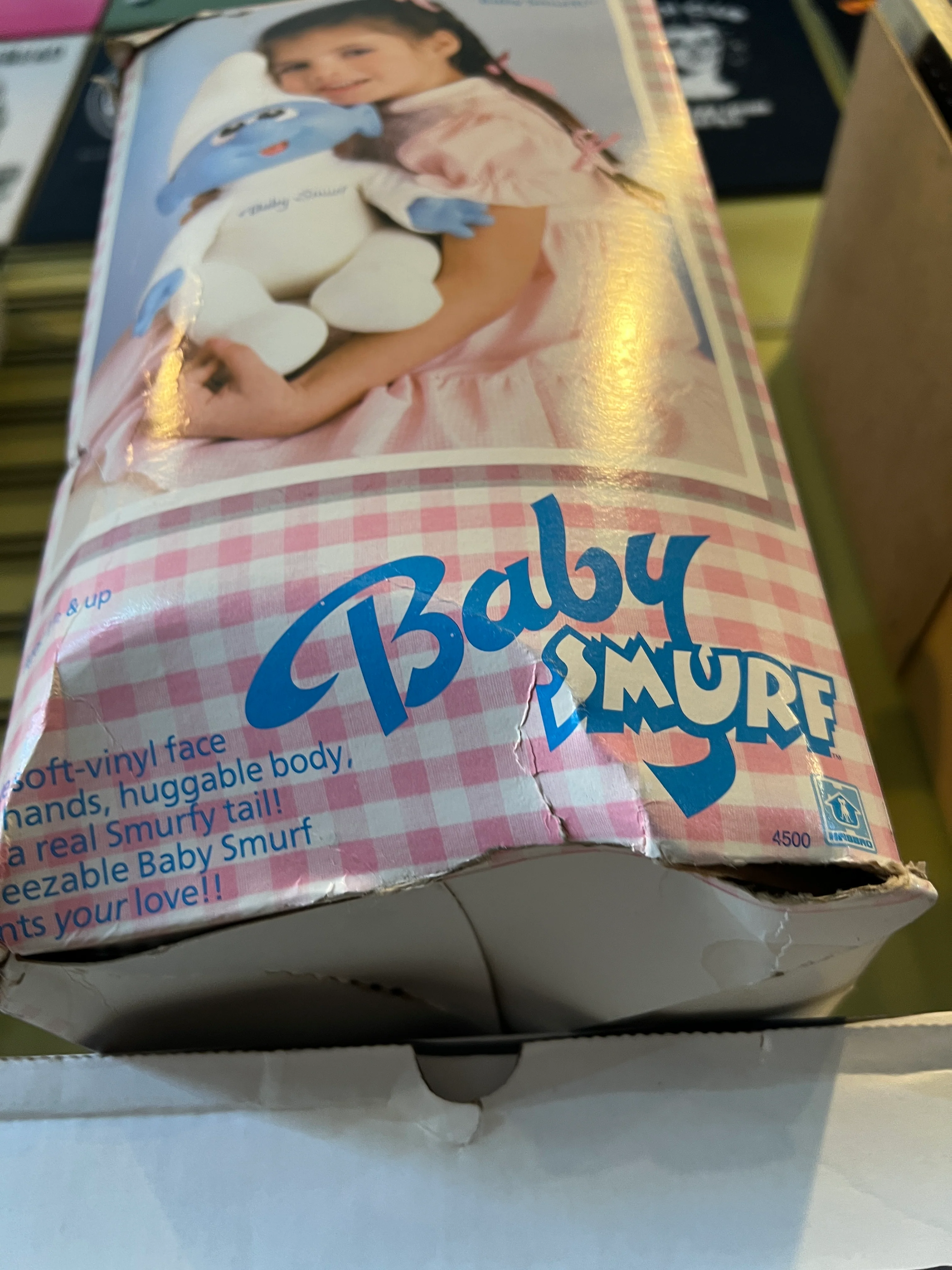 Baby Smurf : Mint In Box MIB 1984 Smurf Doll - Image 2