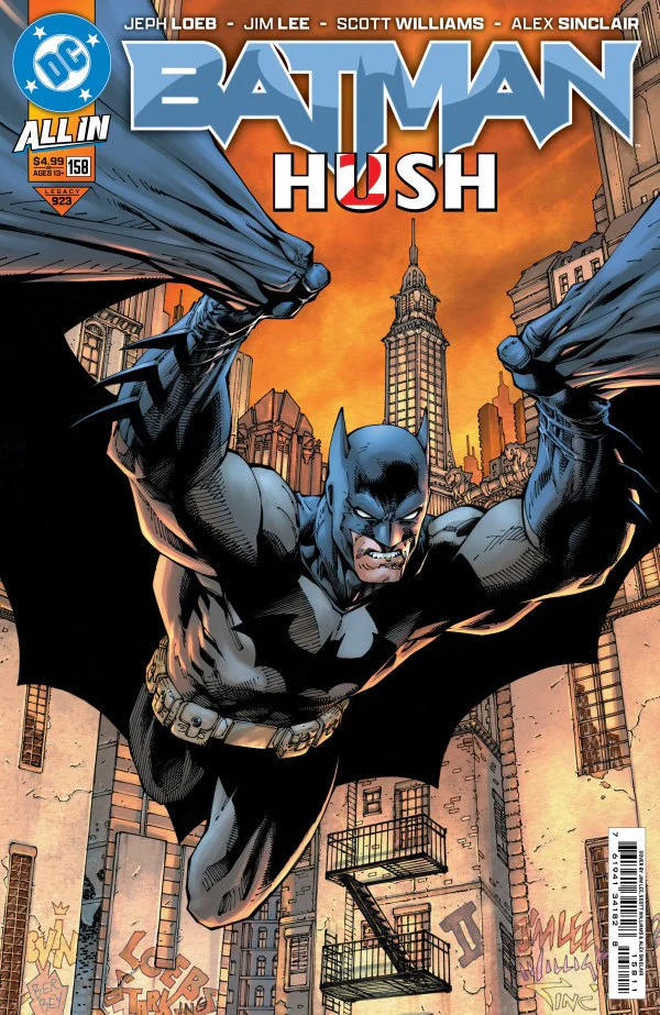 BATMAN #158 (2025) CVR A JIM LEE & SCOTT WILLIAMS