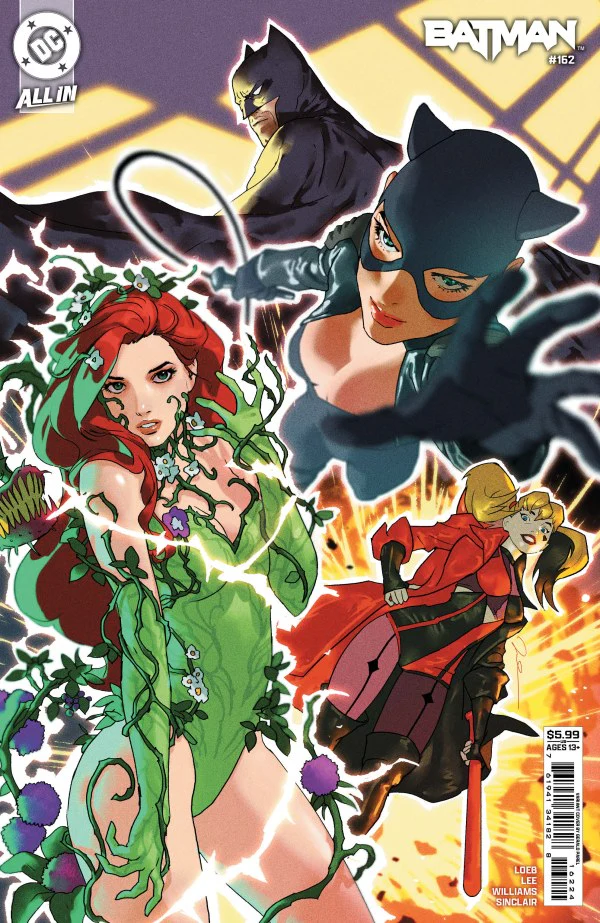 BATMAN #162 (2025) CVR E GERALD PAREL GOTHAM CITY SIRENS CARD STOCK VAR