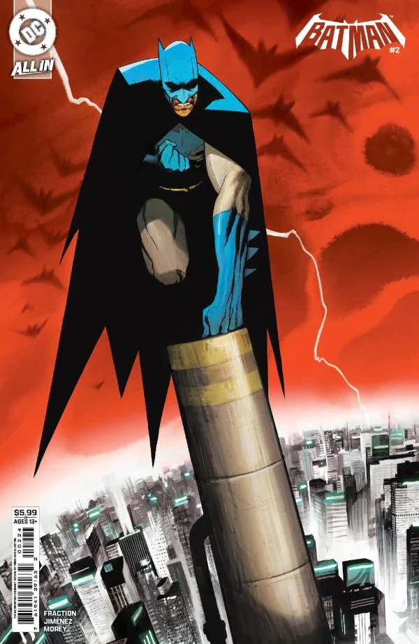 BATMAN #2 (2026) Third Printing Cvr B Mike Huddleston Card Stock Var