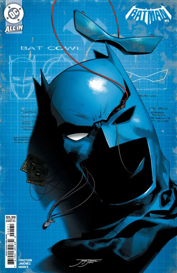 BATMAN #5 (2026) CVR E JORGE JIMENEZ BAT-GADGET CARD STOCK VAR