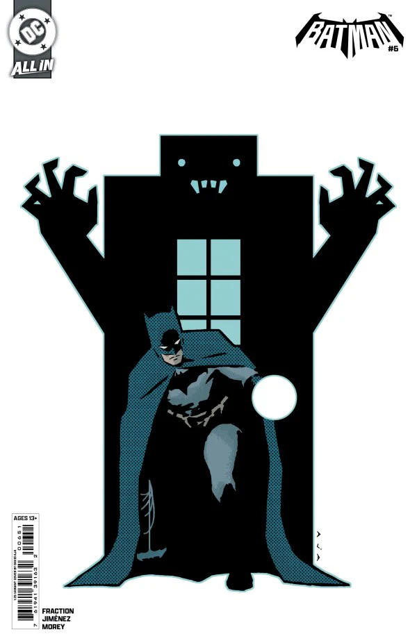 BATMAN #6 (2026) CVR H INC 1:25 DAVID AJA CARD STOCK VAR