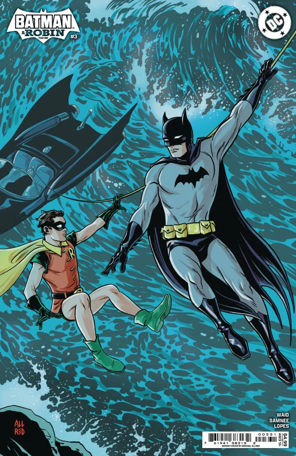 BATMAN AND ROBIN: YEAR ONE #3 (OF 12) CVR C MICHAEL ALLRED CARD STOCK VAR
