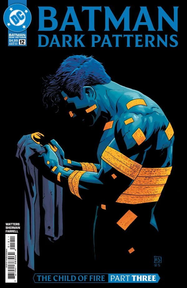 BATMAN DARK PATTERNS #12 (OF 12) CVR A HAYDEN SHERMAN