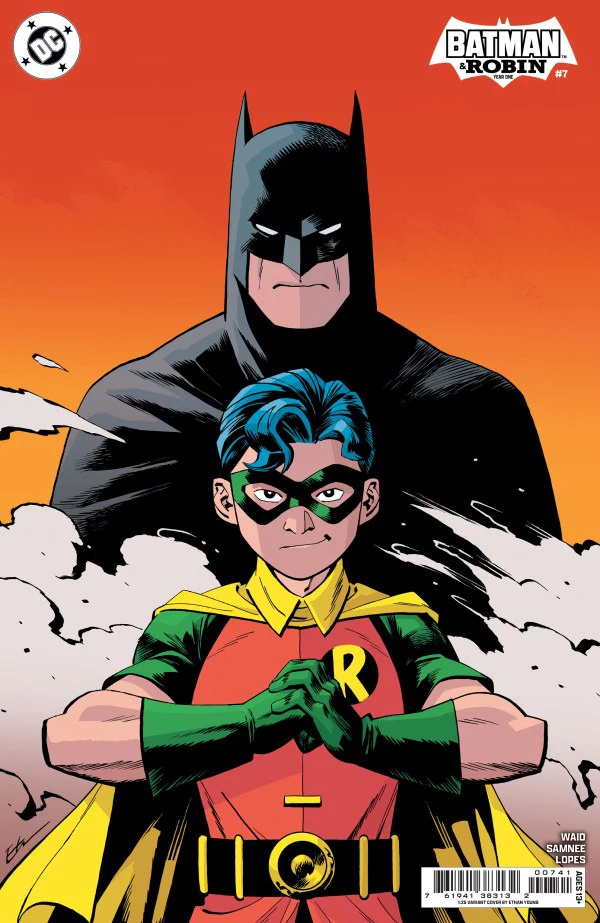 BATMAN & ROBIN YEAR ONE #7 (OF 12) CVR D INC 1:25 ETHAN YOUNG CARD STOCK VAR
