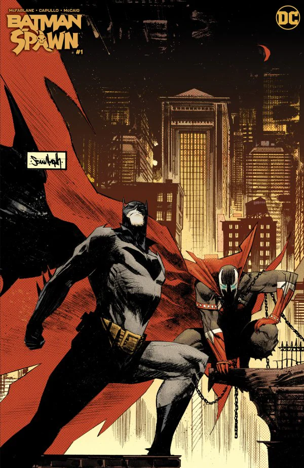 BATMAN SPAWN #1 (ONE SHOT) CVR D SEAN MURPHY VAR Signed By Sean Gordon Murphy