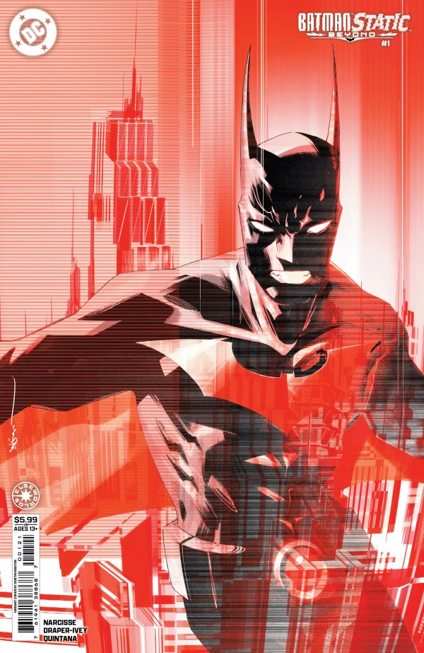 BATMAN / STATIC: BEYOND #1 (OF 6) CVR B DUSTIN NGUYEN CARD STOCK VAR