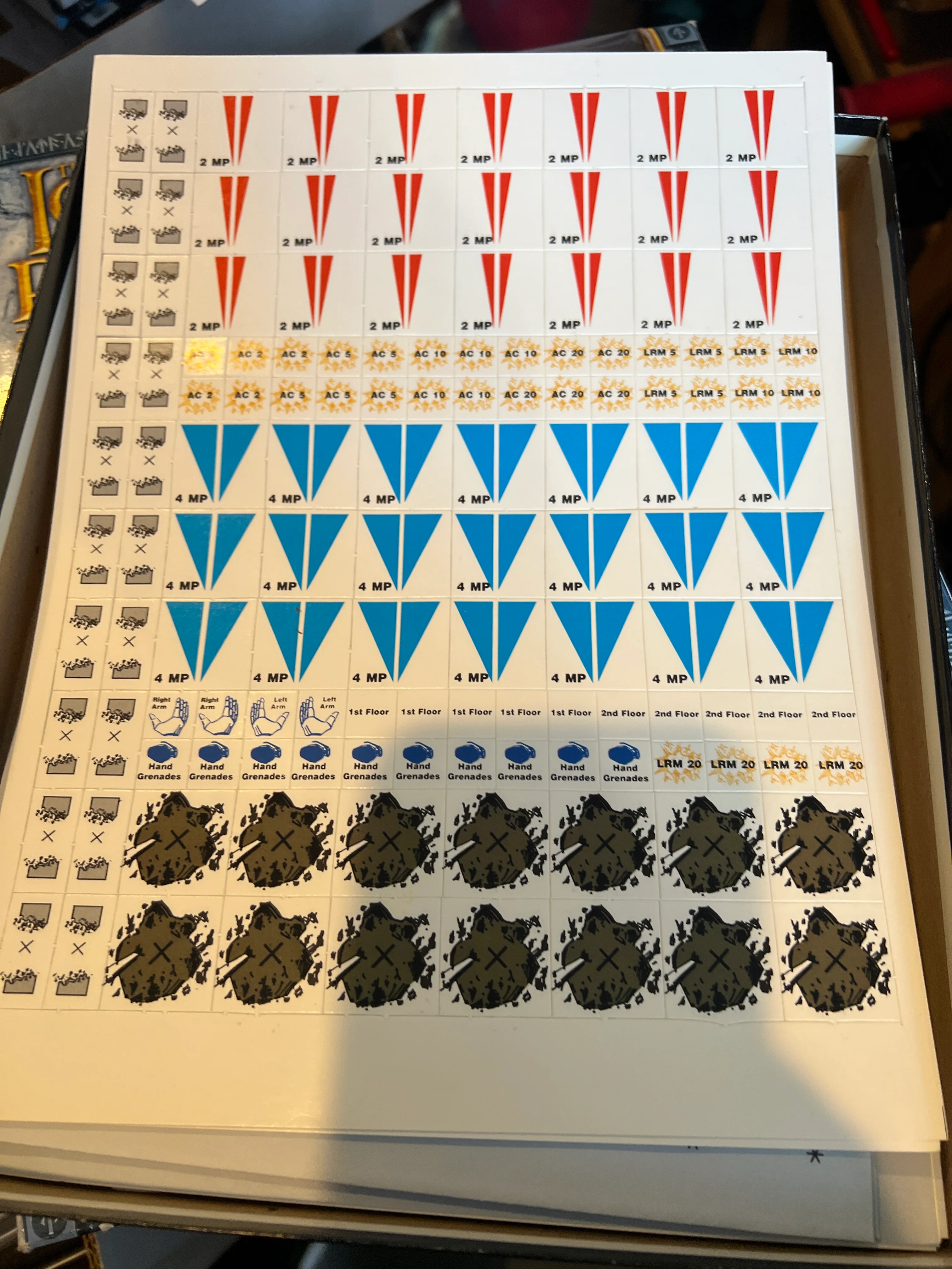 Battletroops : Battletech 1637 Complete Unpunched - Image 4
