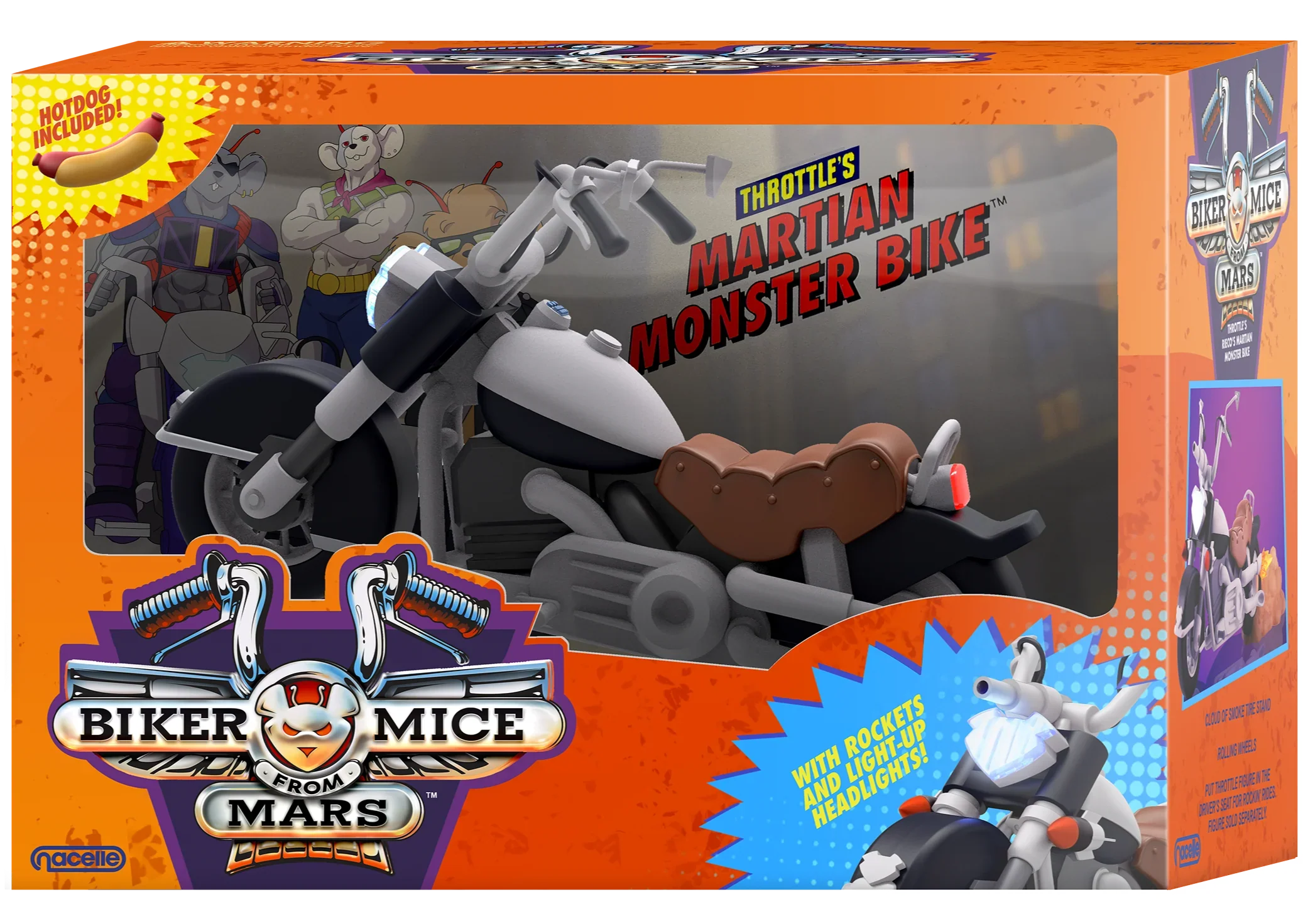 Biker Mice from Mars - Throttle's Martian Monster Bike Toy
