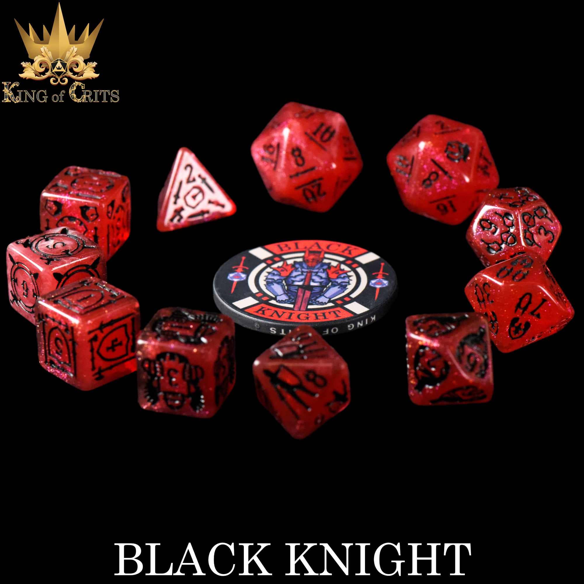 Black Knight - 11 Dice Set - Image 3