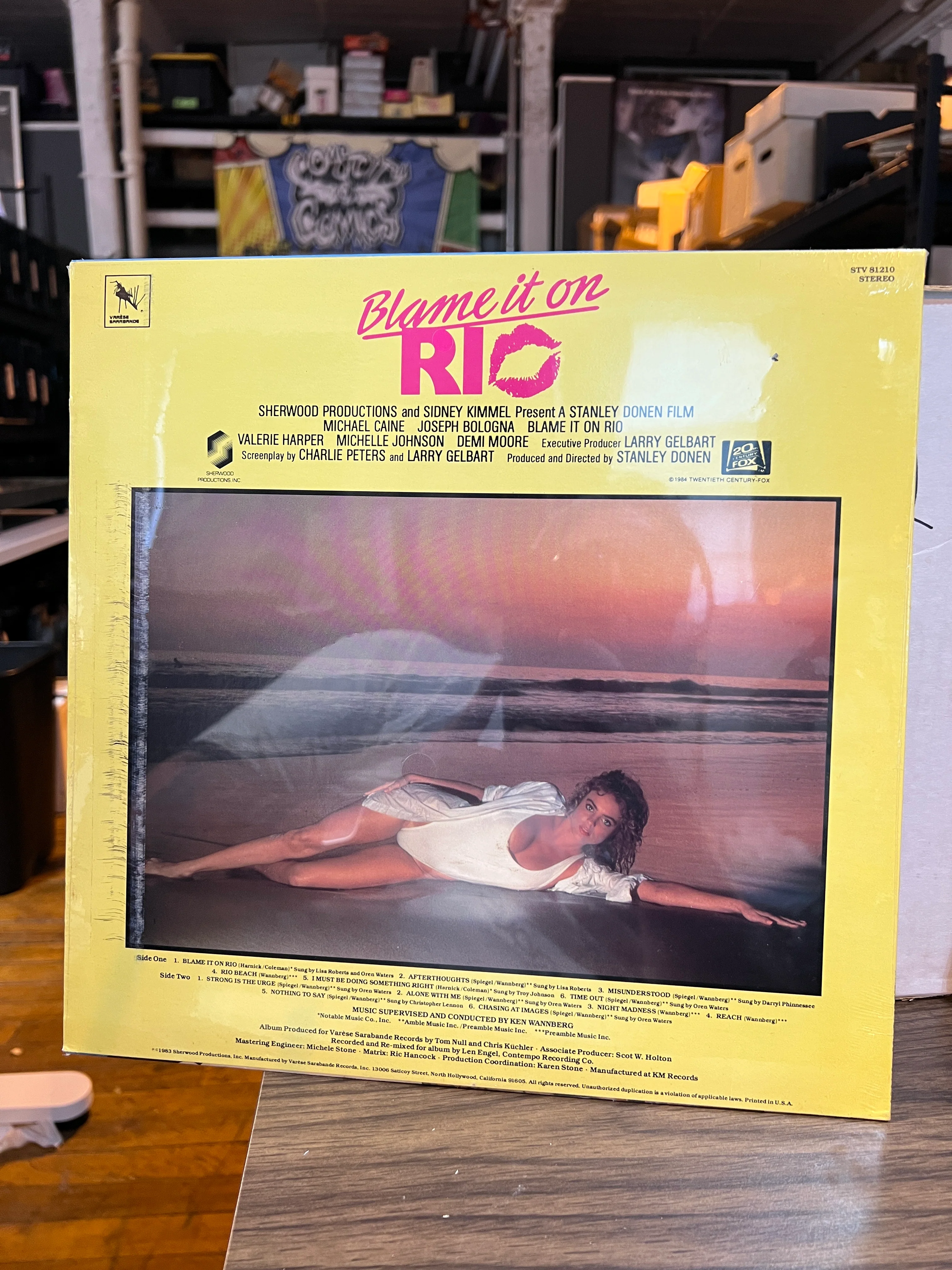 Blame it on Rio : OST Soundtrack SEALED LP Vinyl Original Pressing - Image 2